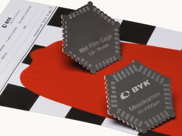 德國(guó)BYK PG-3501 3507 3505 3510 濕膜測(cè)厚儀 濕膜梳 濕膜卡 梳規(guī)